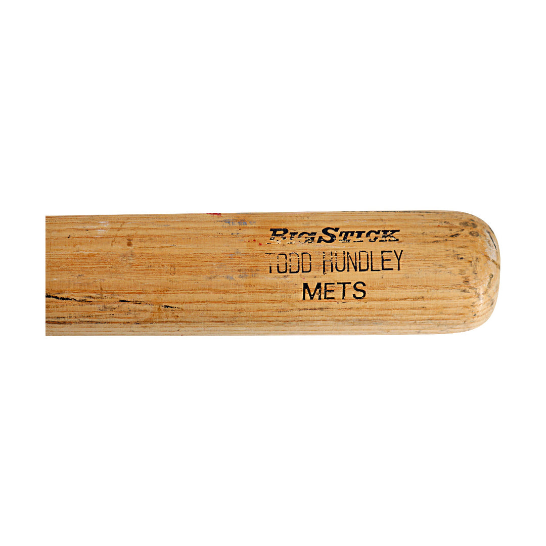 Todd Hundley New York Mets Team Issued Rawlings Bat