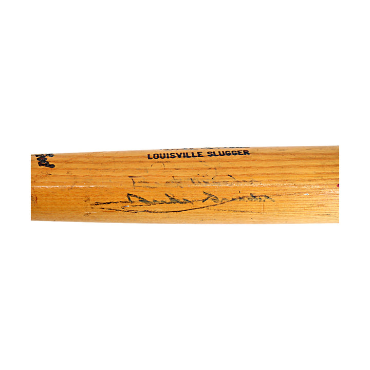 Duke Snider Dodgers Autographed Signed Inscribed Louisville Slugger Bat