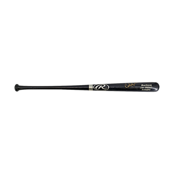 Juan Gonzalez Texas Rangers Autographed Signed Team Issued Rawlings Bat