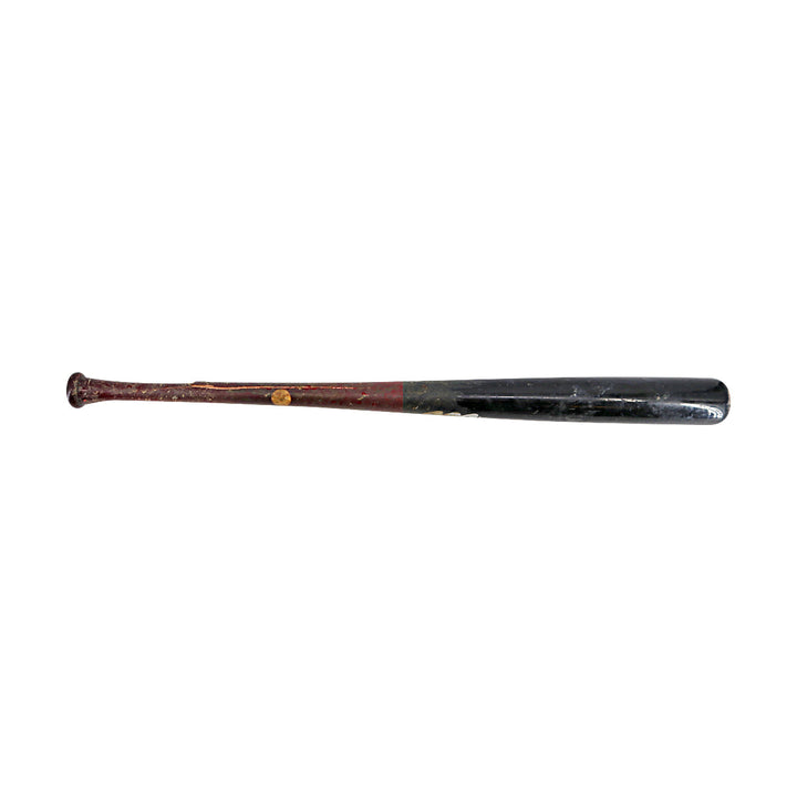Cesar Puello Los Angeles Angels Game Used Cracked Marucci Bat