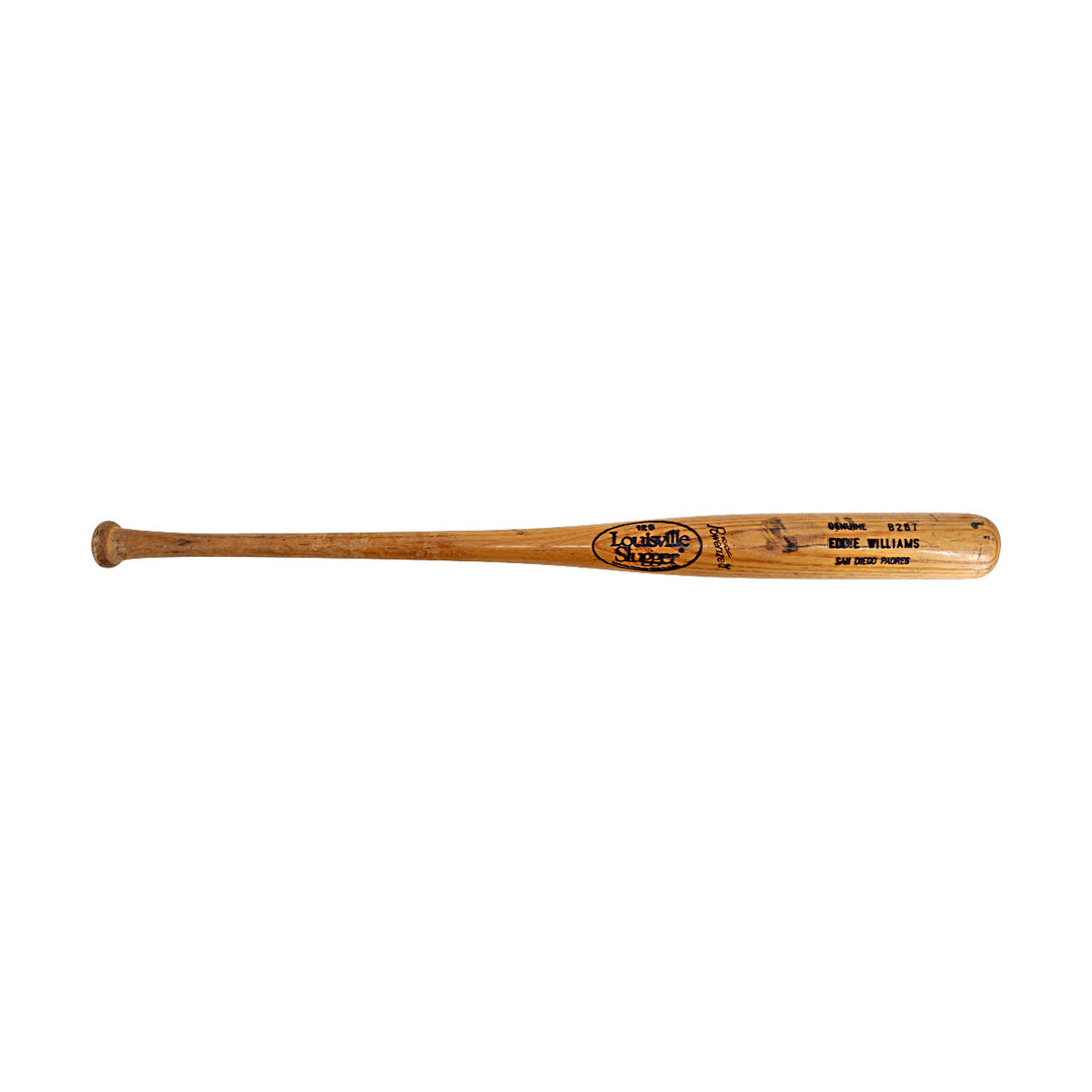 Eddie Williams San Diego Padres Game Used Louisville Slugger Bat