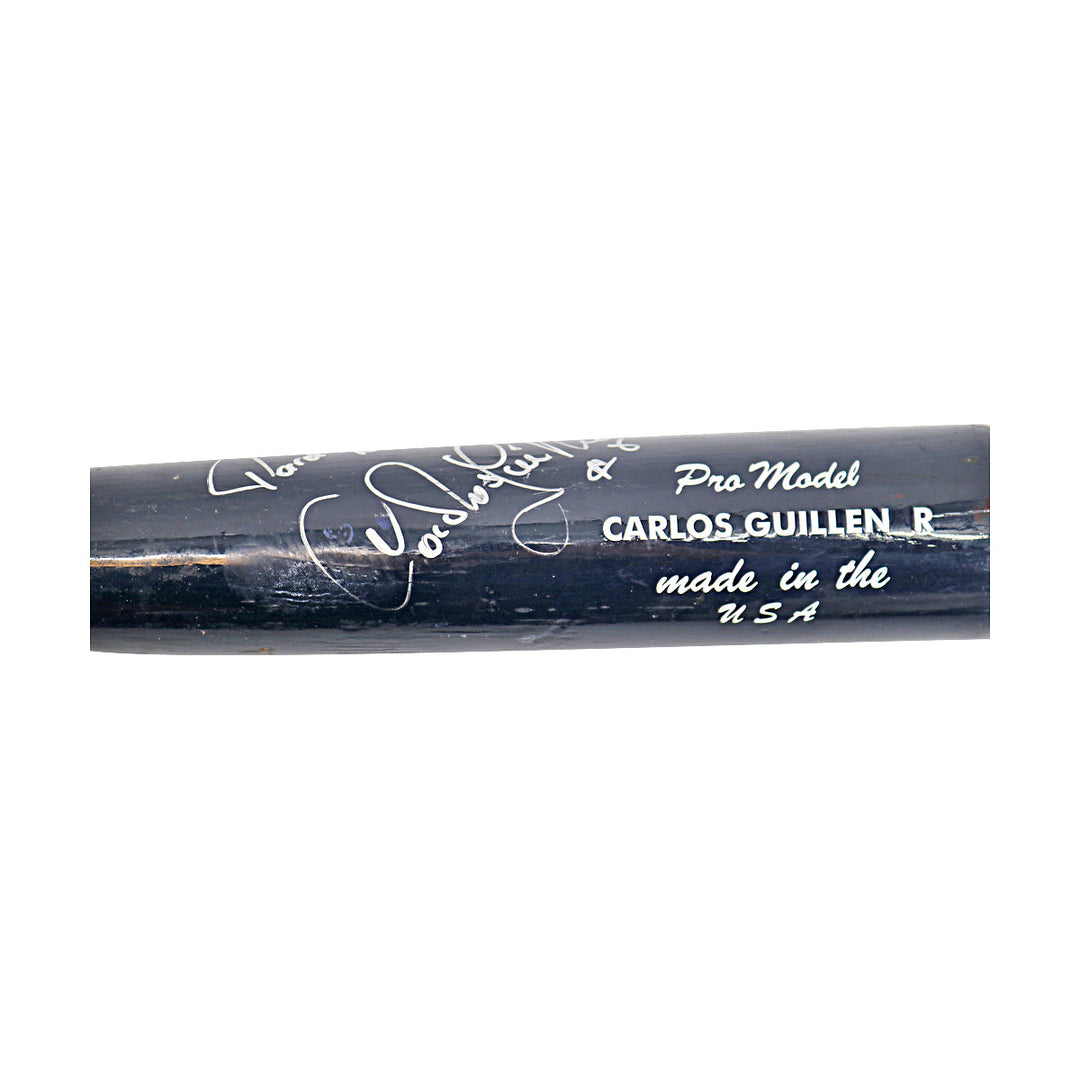 Carlos Guillen Tigers Autographed Signed Personalized Player Model CC Bat