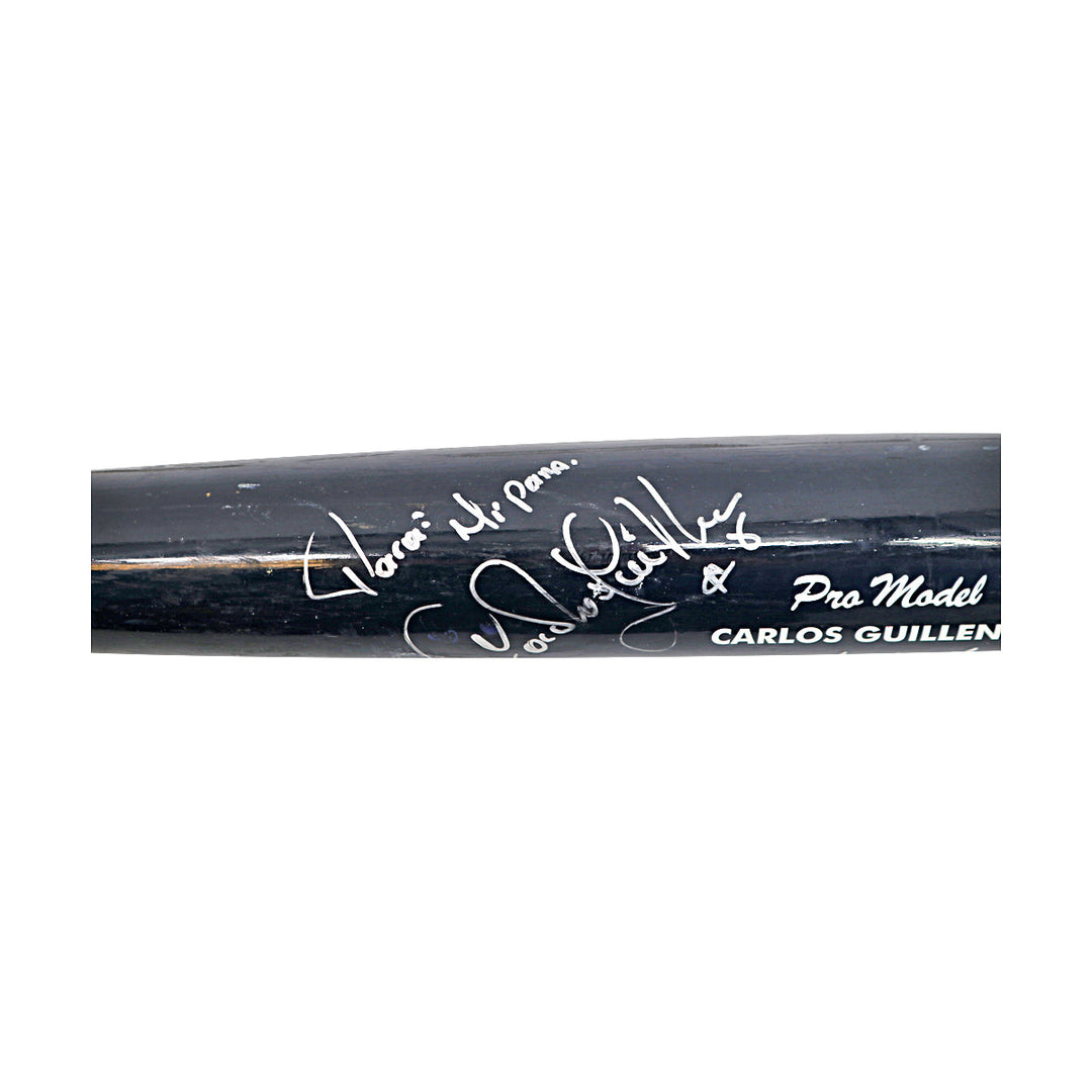 Carlos Guillen Tigers Autographed Signed Personalized Player Model CC Bat
