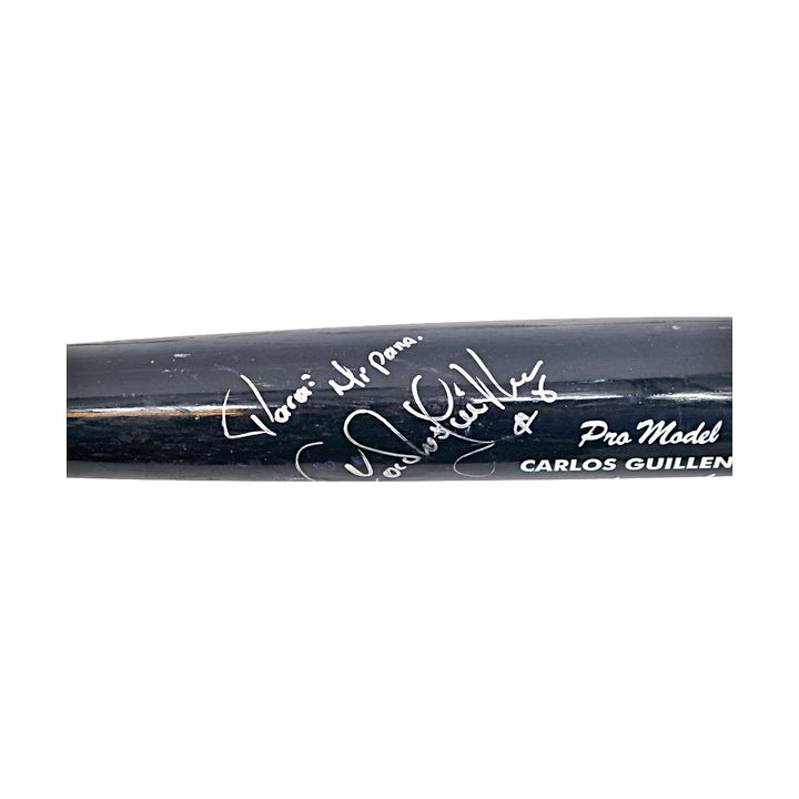 Carlos Guillen Tigers Autographed Signed Personalized Player Model CC Bat