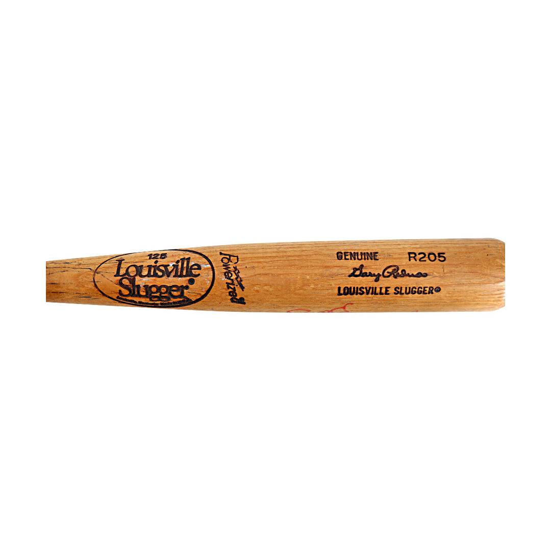 Gary Redus Reds Pirates Autographed Signed Personalized Louisville Slugger Bat