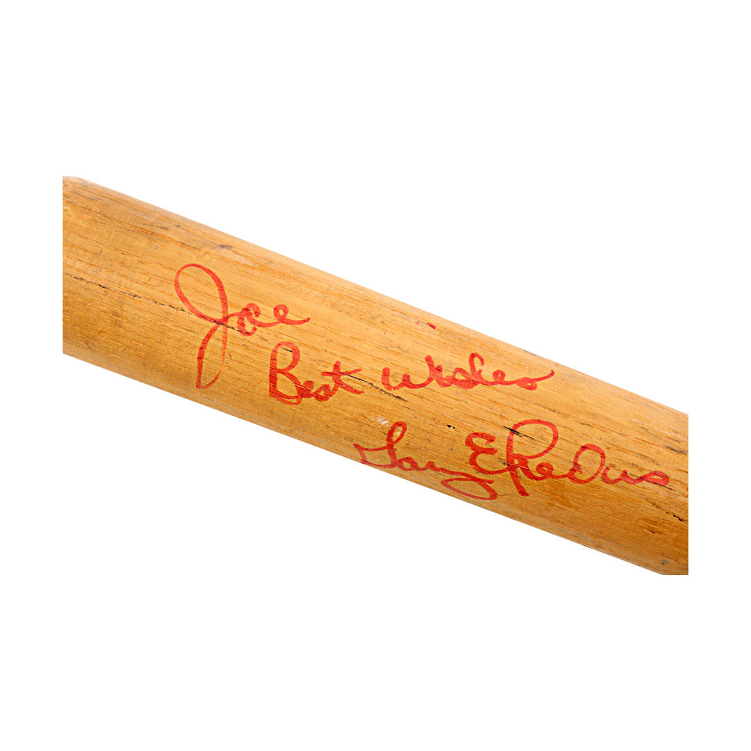 Gary Redus Reds Pirates Autographed Signed Personalized Louisville Slugger Bat