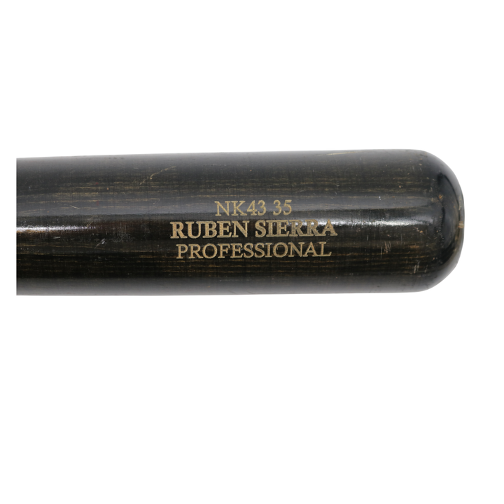 Ruben Sierra Texas Rangers Rock Maple Bat Company Bat