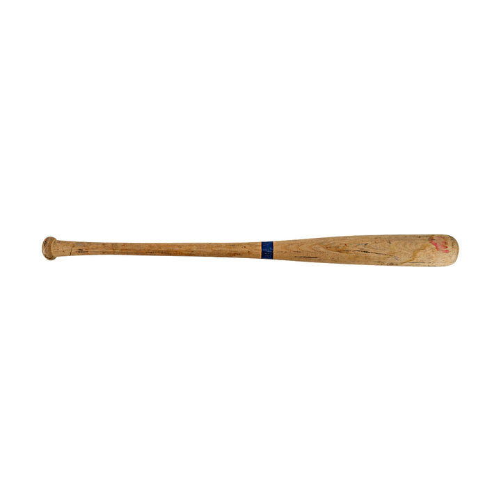 Dave Hulse Brewers Autographed Signed Game Used Rawlings Bat