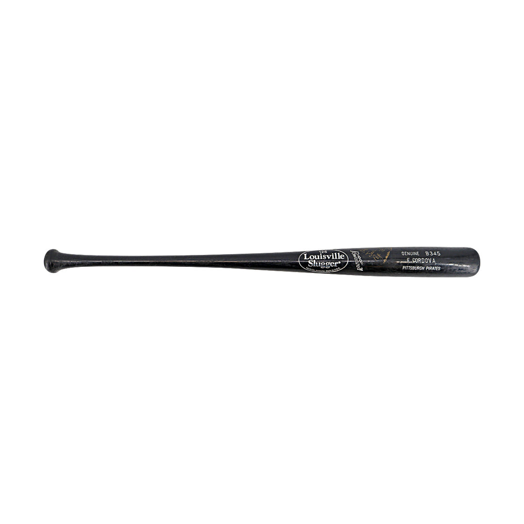 Francisco Cordova Pirates Autographed Signed Personalized GU Louisville Bat