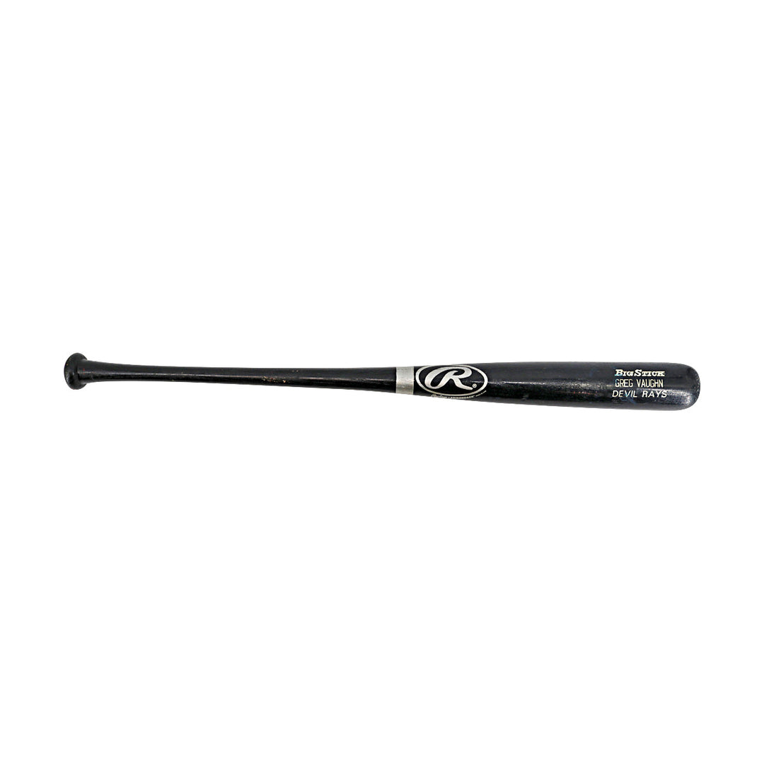 Greg Vaughn Devil Rays Game Used Rawlings Bat