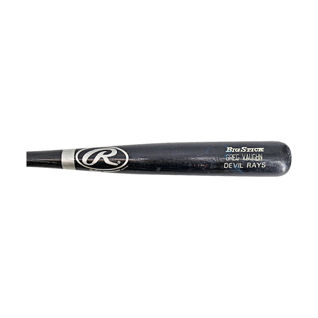 Greg Vaughn Devil Rays Game Used Rawlings Bat