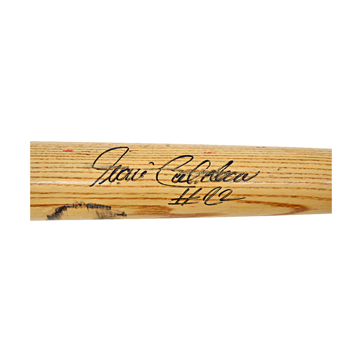 Ivan Calderon White Sox Expos Autographed Signed Team Issued Cooper Bat