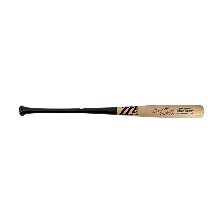 Michael Brantley Guardians Autographed Signed Personalized Team Issued Bat