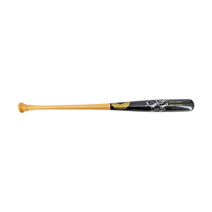 Miguel Cabrera Detroit Tigers Autographed Signed Inscribed Team Issued Sam Bat