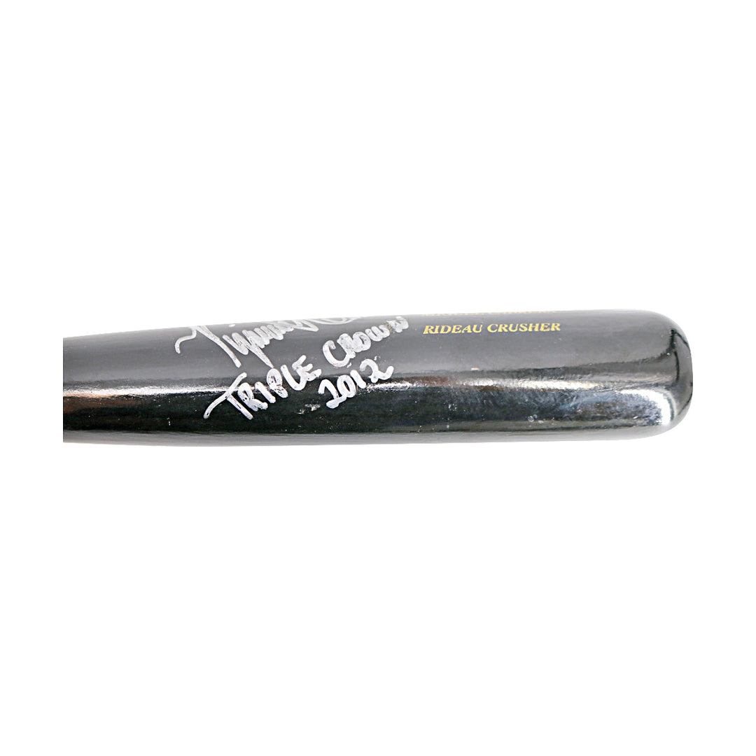 Miguel Cabrera Detroit Tigers Autographed Signed Inscribed Team Issued Sam Bat