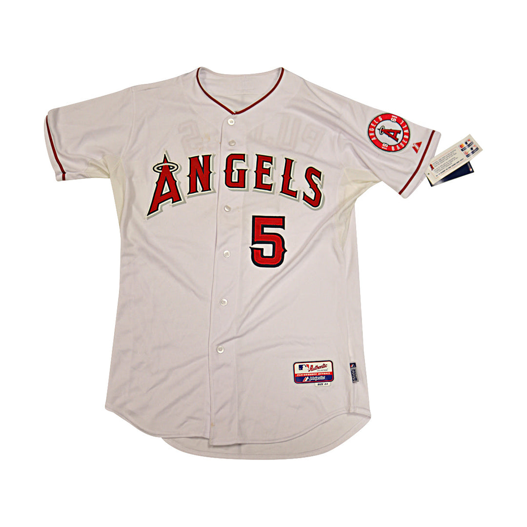 Albert Pujols Los Angeles Angels Autographed Signed Majestic Jersey JSA COA