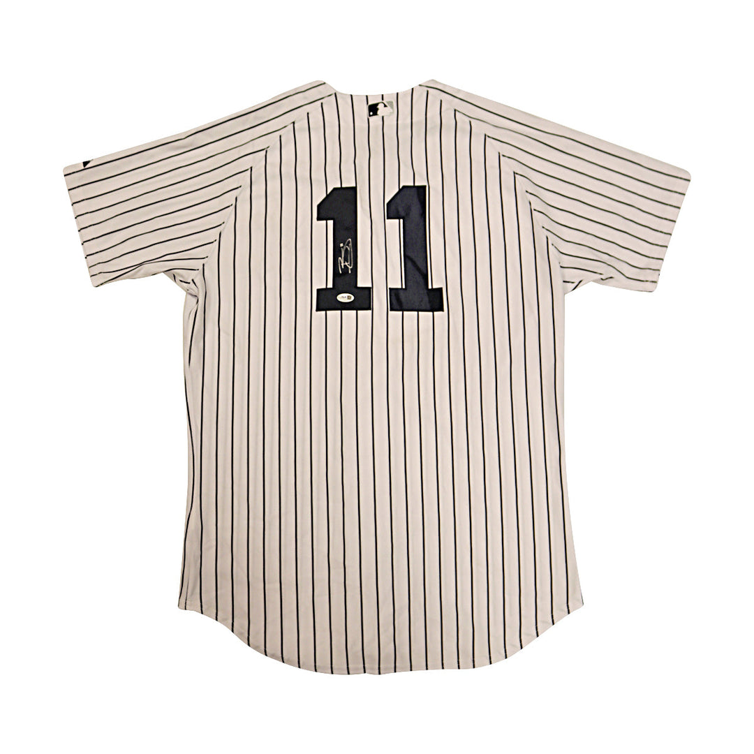 Brett Gardner Yankees Autographed Signed Majestic Authentic Jersey JSA COA
