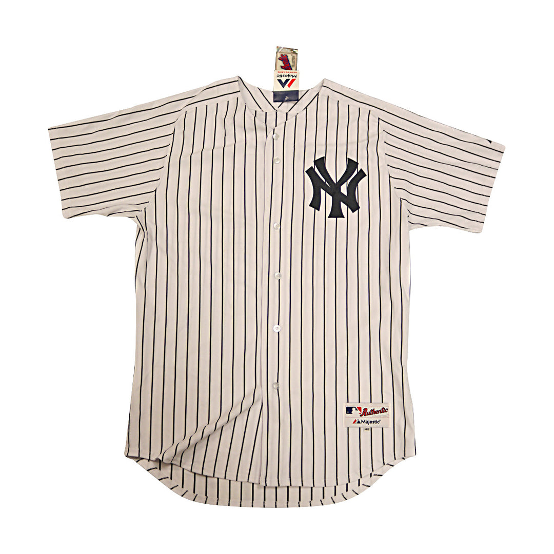 Brett Gardner Yankees Autographed Signed Majestic Authentic Jersey JSA COA
