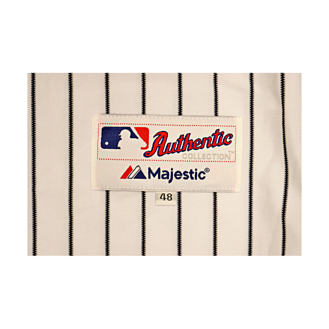 Brett Gardner Yankees Autographed Signed Majestic Authentic Jersey JSA COA