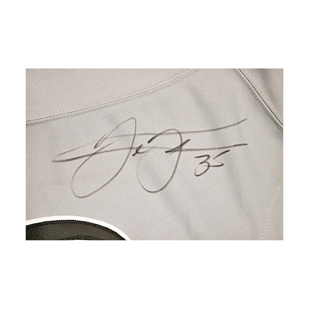 Frank Thomas White Sox Autographed Signed Russell Authentic Grey Jersey JSA COA