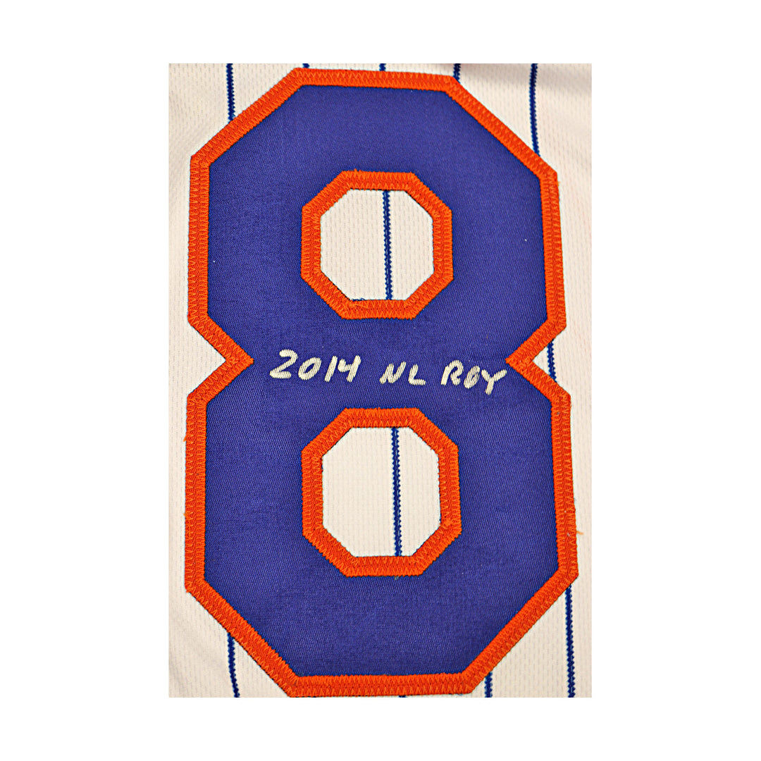 Jacob deGrom Mets Autographed Signed Inscribed Majestic Authentic Jersey JSA COA