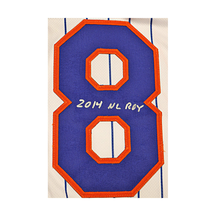 Jacob deGrom Mets Autographed Signed Inscribed Majestic Authentic Jersey JSA COA