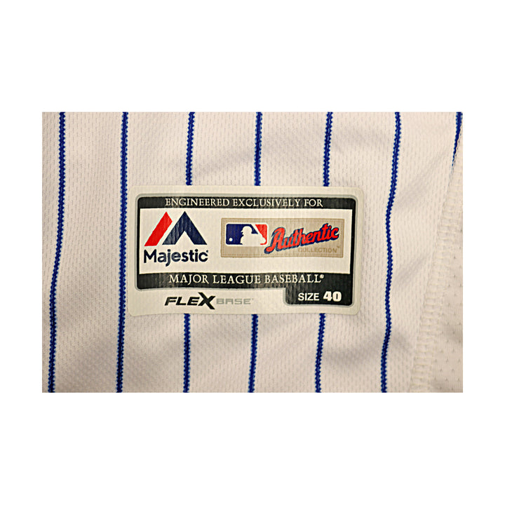 Jacob deGrom Mets Autographed Signed Inscribed Majestic Authentic Jersey JSA COA