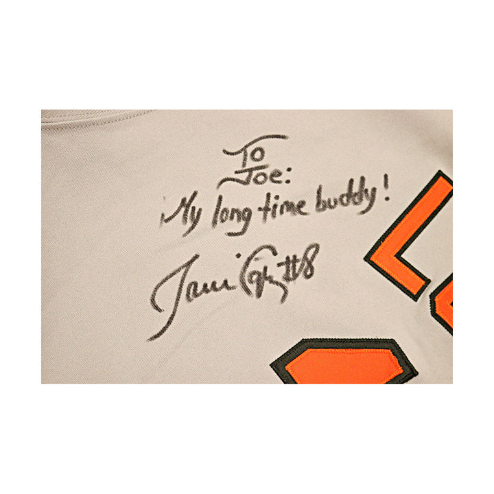Juan Lopez Giants Autographed Signed Personalized Majestic Jersey JSA COA