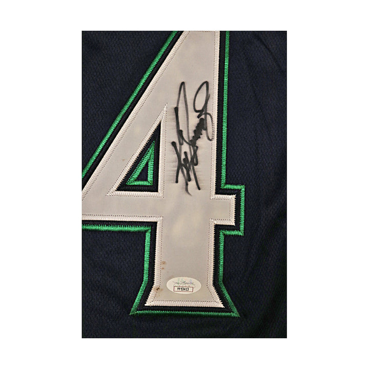 Ken Griffey Jr Mariners Autographed Signed Blue Majestic Replica Jersey JSA LOA-2