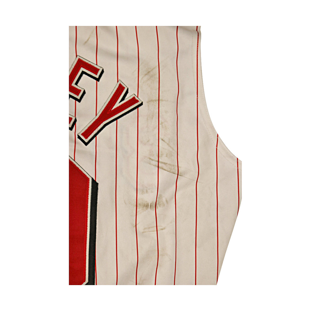 Ken Griffey Jr Reds Autographed Signed Personalized Sleeveless Authentic Jersey-1