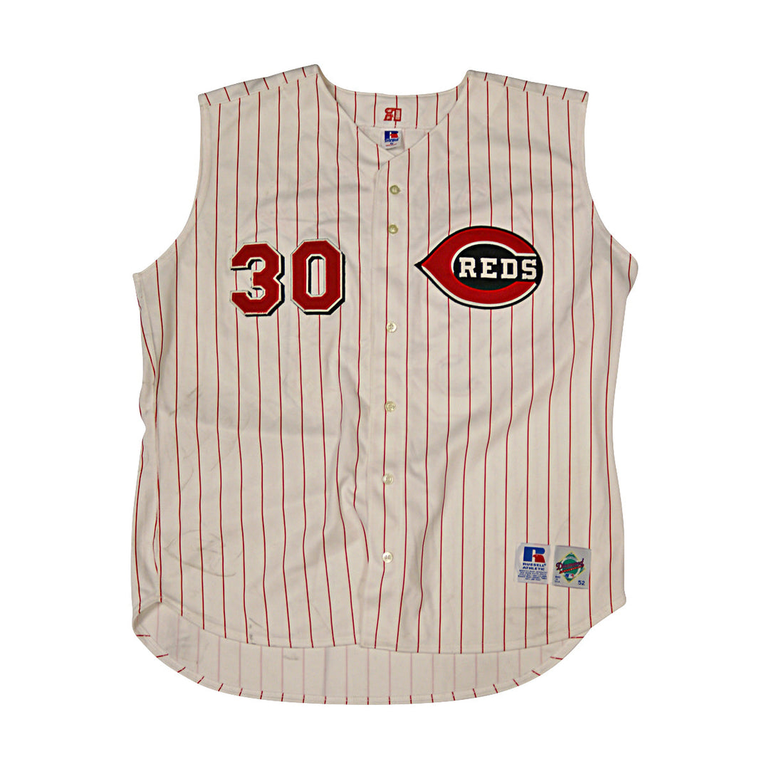 Ken Griffey Jr Reds Autographed Signed Personalized Sleeveless Authentic Jersey-1