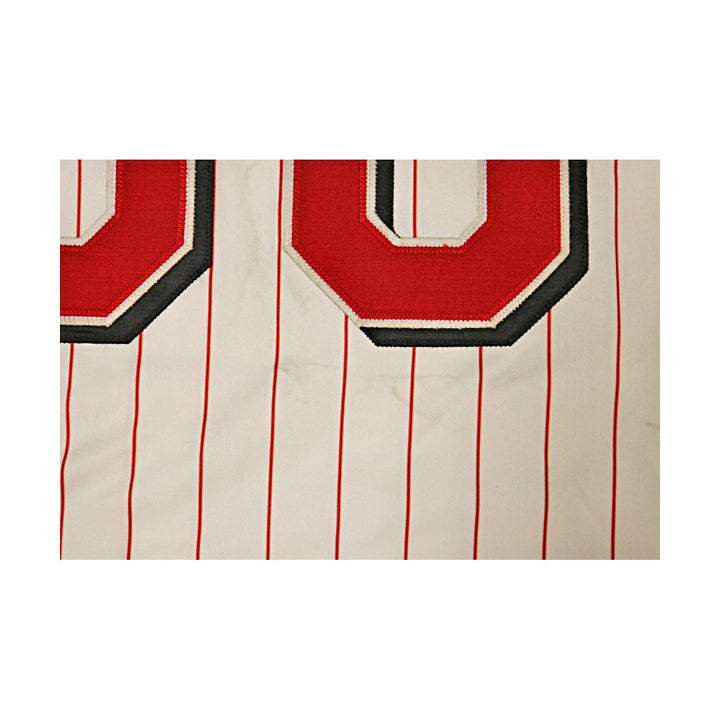 Ken Griffey Jr Reds Autographed Signed Personalized Sleeveless Authentic Jersey-2