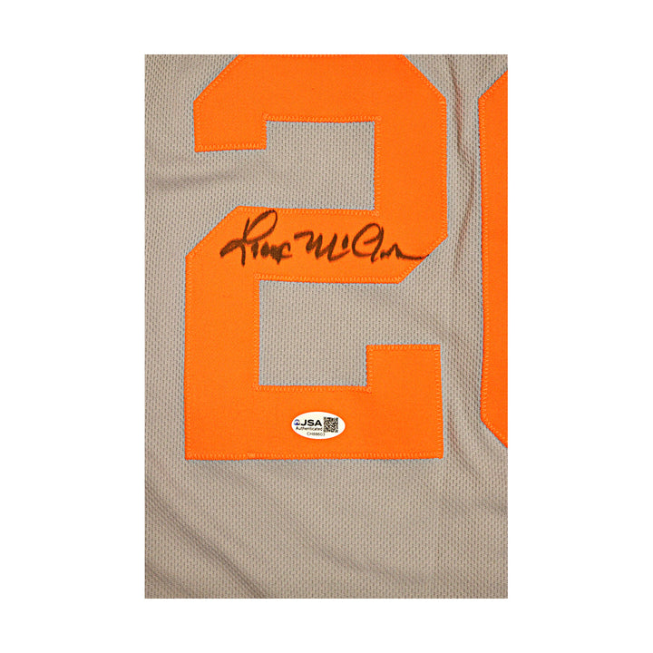 Lloyd McClendon Tigers Autographed Signed Game Used 2017 Players Weekend Jersey JSA