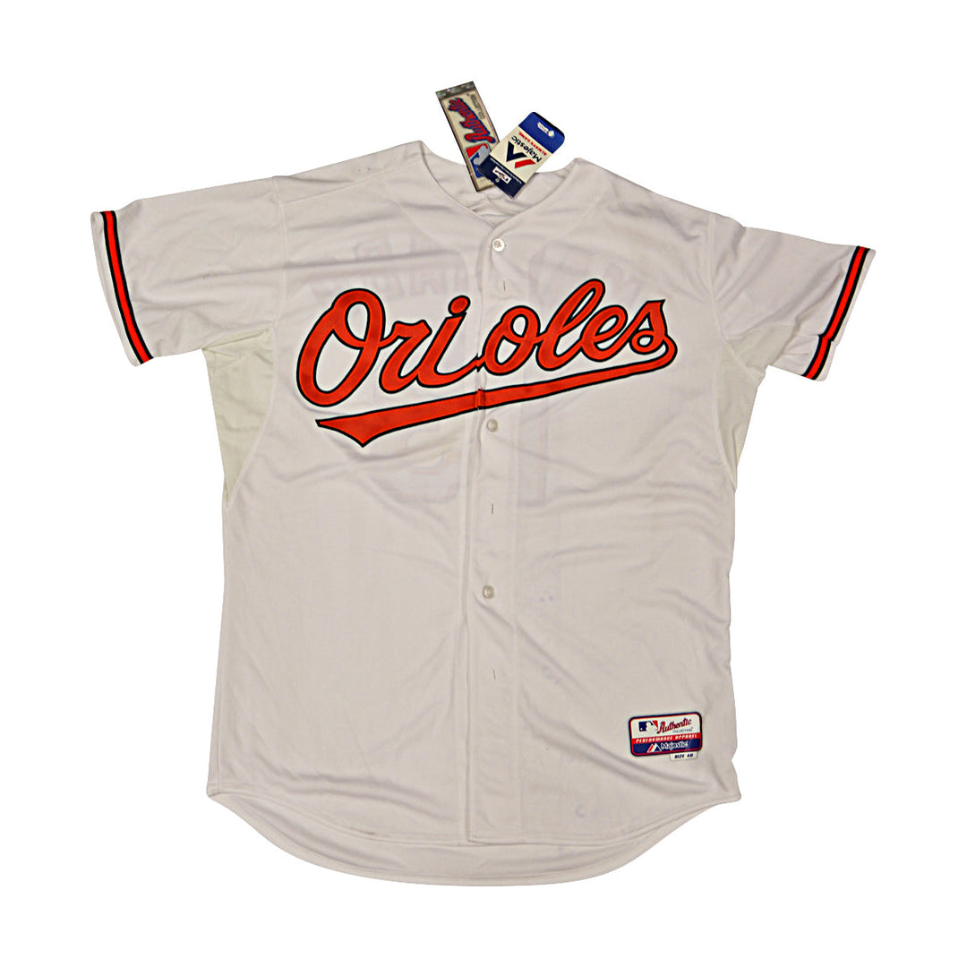 Manny Machado Orioles Autographed Signed Majestic Replica Home Jersey JSA COA