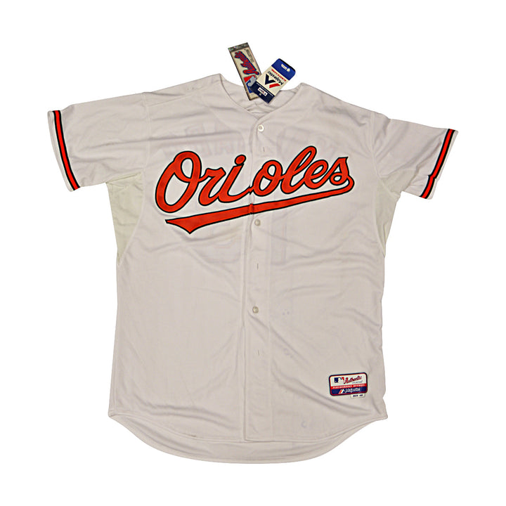 Manny Machado Orioles Autographed Signed Majestic Replica Home Jersey JSA COA