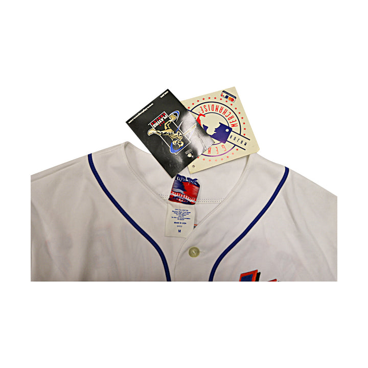 Pedro Martinez New York Mets Majestic Replica White Jersey Size M-2