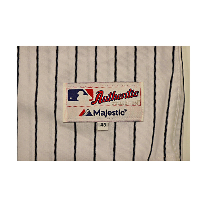 Robinson Cano New York Yankees Majestic Authentic Pinstripe Jersey Size 48-1