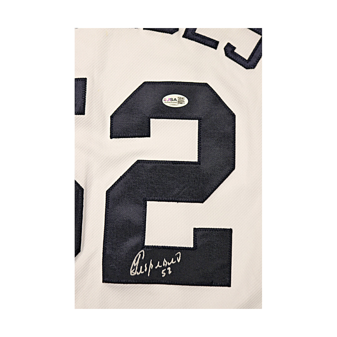 Yoenis Cespedes Detroit Tigers Autographed Signed Majestic Replica Jersey JSA