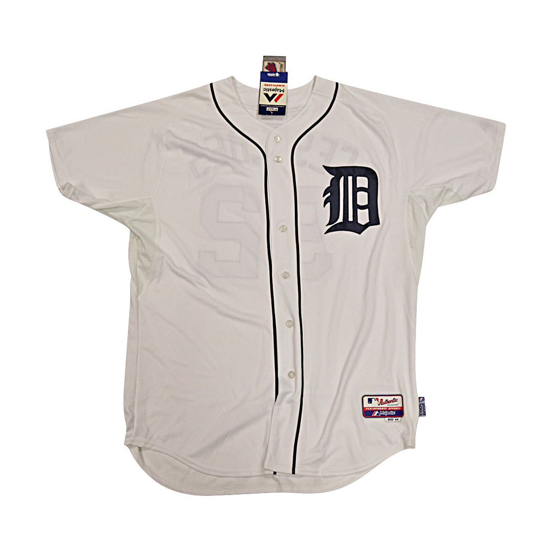Yoenis Cespedes Detroit Tigers Autographed Signed Majestic Replica Jersey JSA