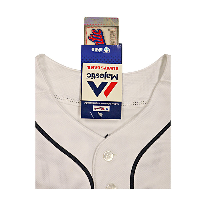 Yoenis Cespedes Detroit Tigers Autographed Signed Majestic Replica Jersey JSA