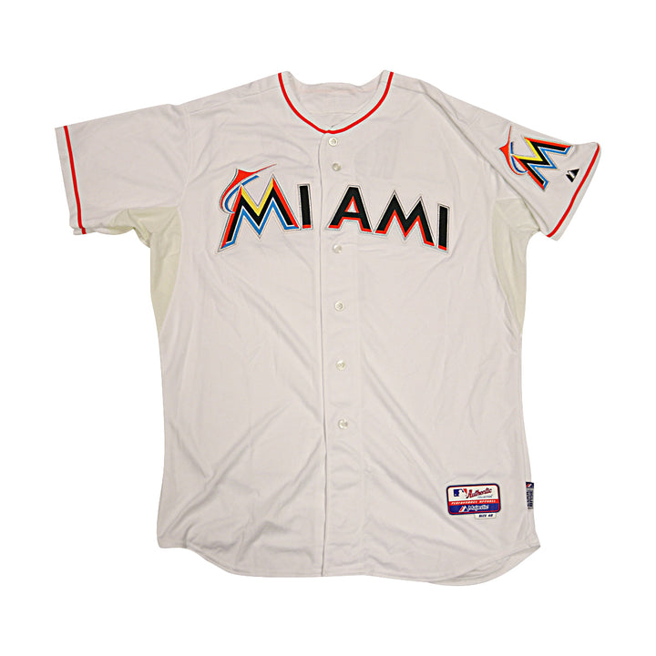Jose Reyes Marlins Autographed Signed Personalized Majestic Replica Jersey JSA