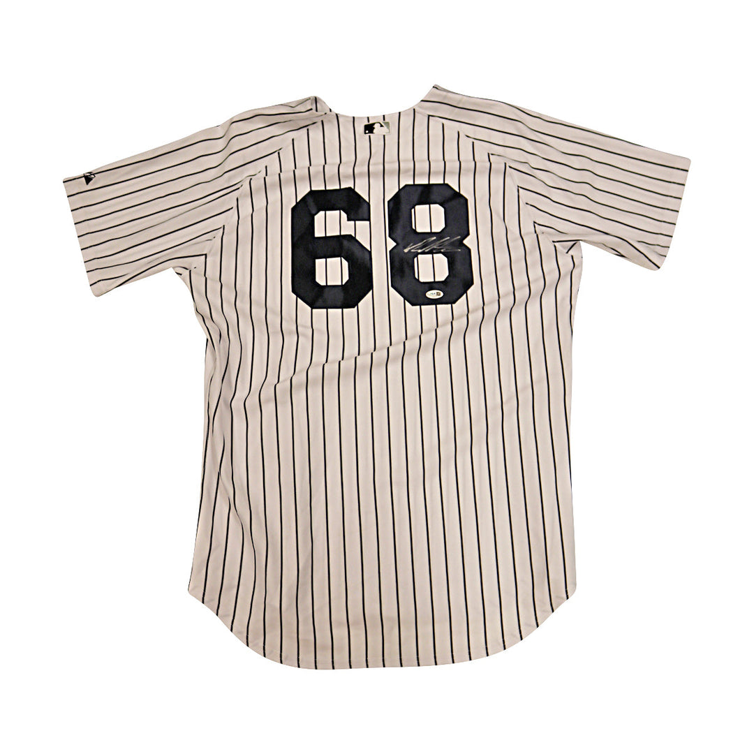 Dellin Betances New York Yankees Autographed Signed Majestic Replica Jersey JSA