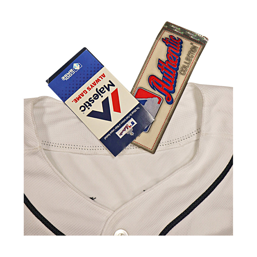 Jim Leyland Detroit Tigers Autographed Signed Majesti Replica Jersey JSA COA