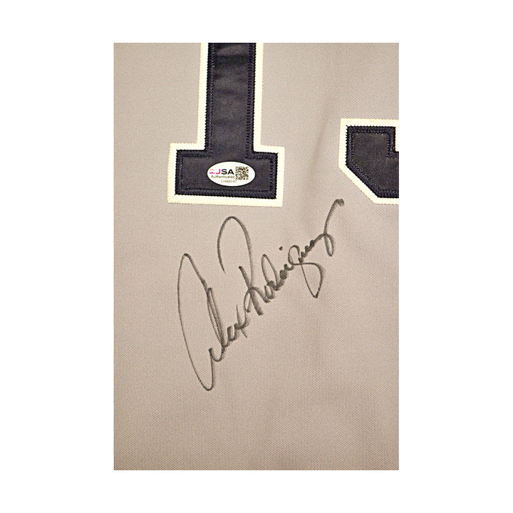 Alex Rodriguez Yankees Autographed Signed Russell Authentic Youth Jersey JSA