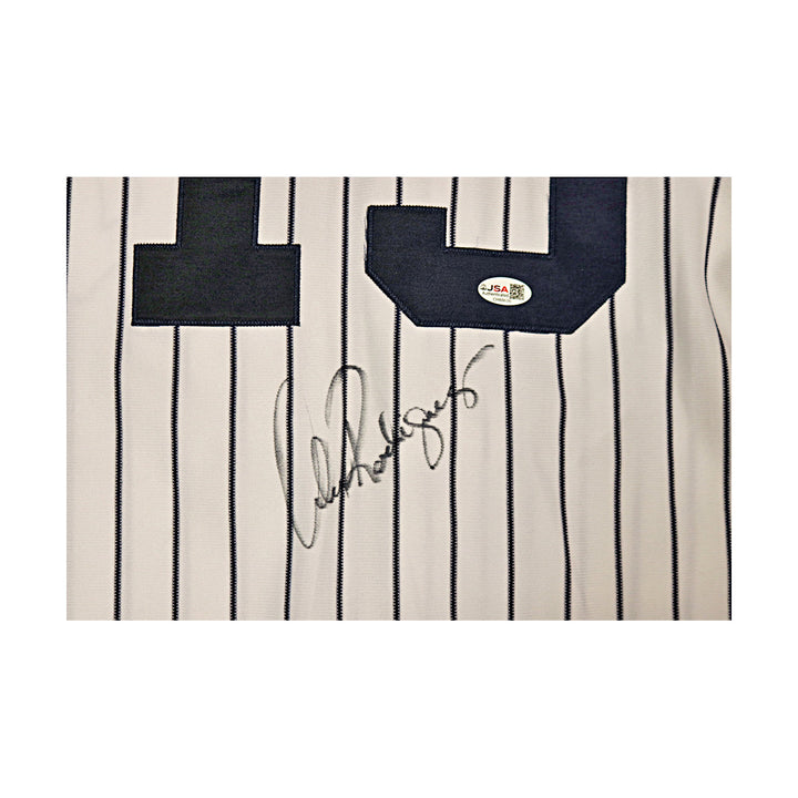 Alex Rodriguez New York Yankees Autographed Signed Russell Authentic Jersey JSA