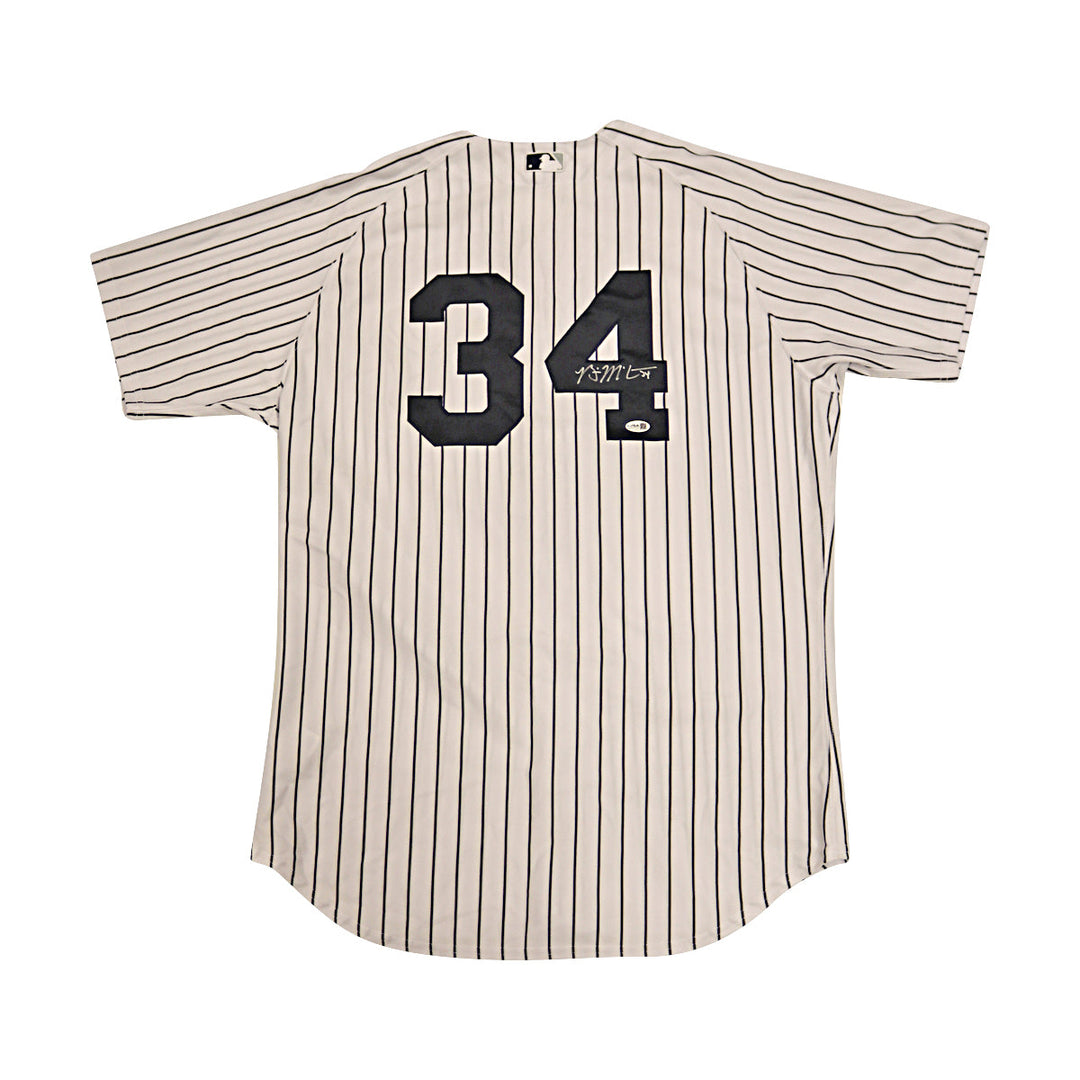 Brian McCann New York Yankees Autographed Signed Majestic Authentic Jersey JSA