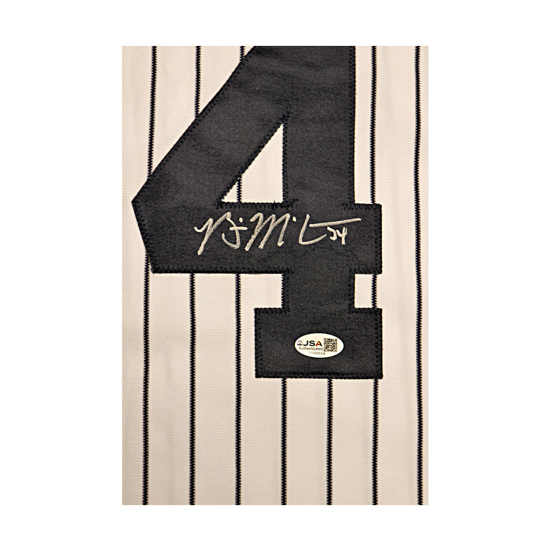 Brian McCann New York Yankees Autographed Signed Majestic Authentic Jersey JSA