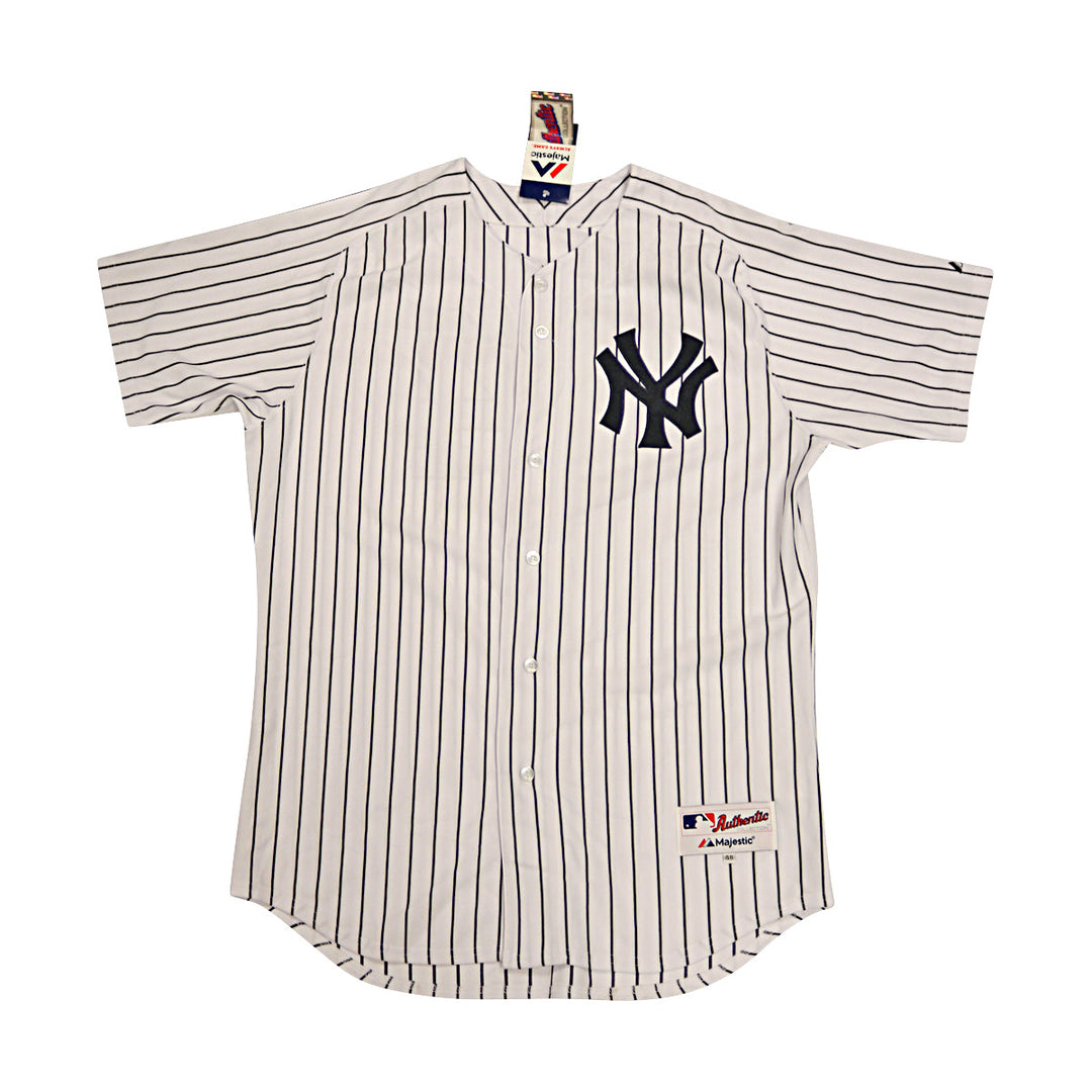 Brian McCann New York Yankees Autographed Signed Majestic Authentic Jersey JSA