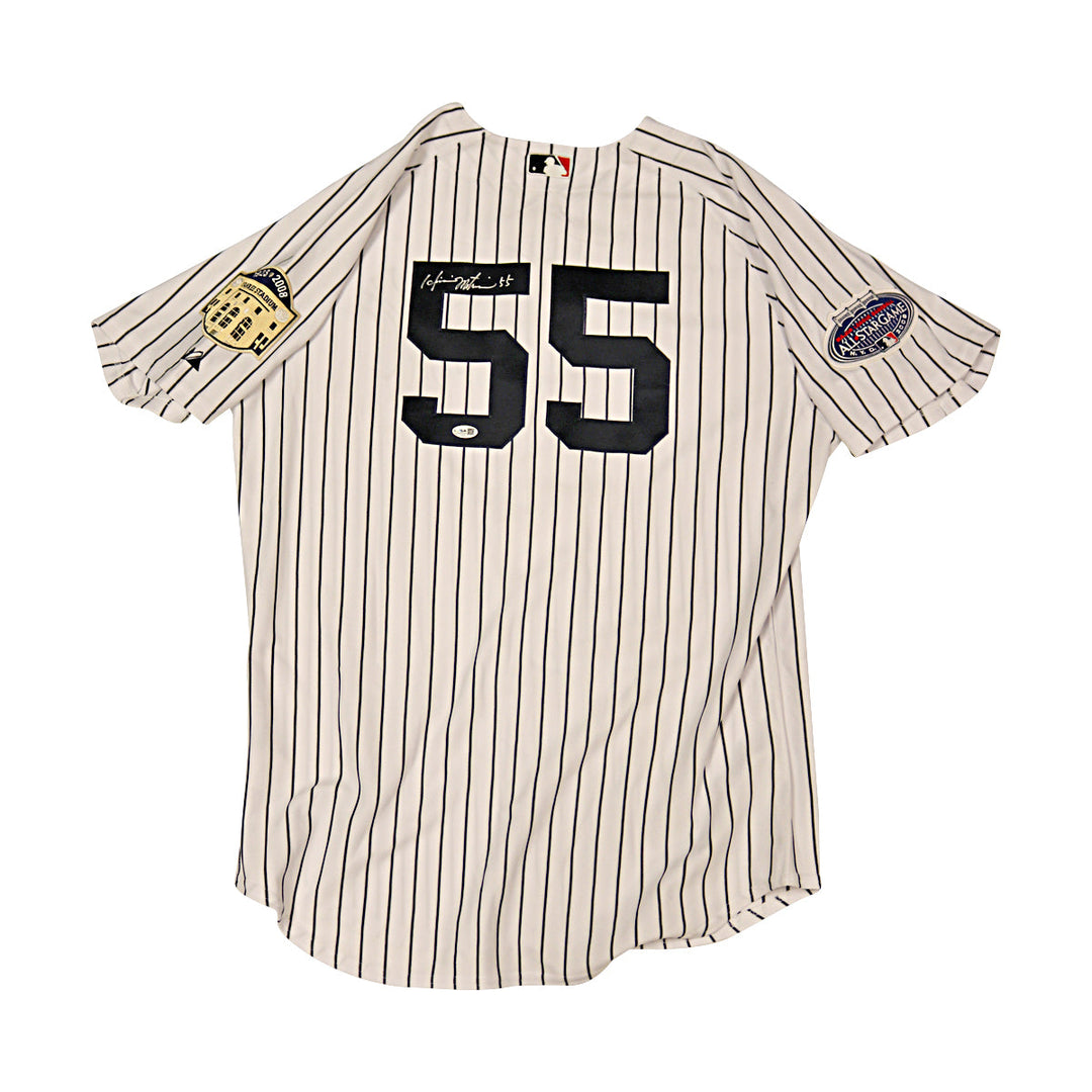 Hideki Matsui Yankees Autographed Signed Majestic Authentic 2008 Jersey JSA