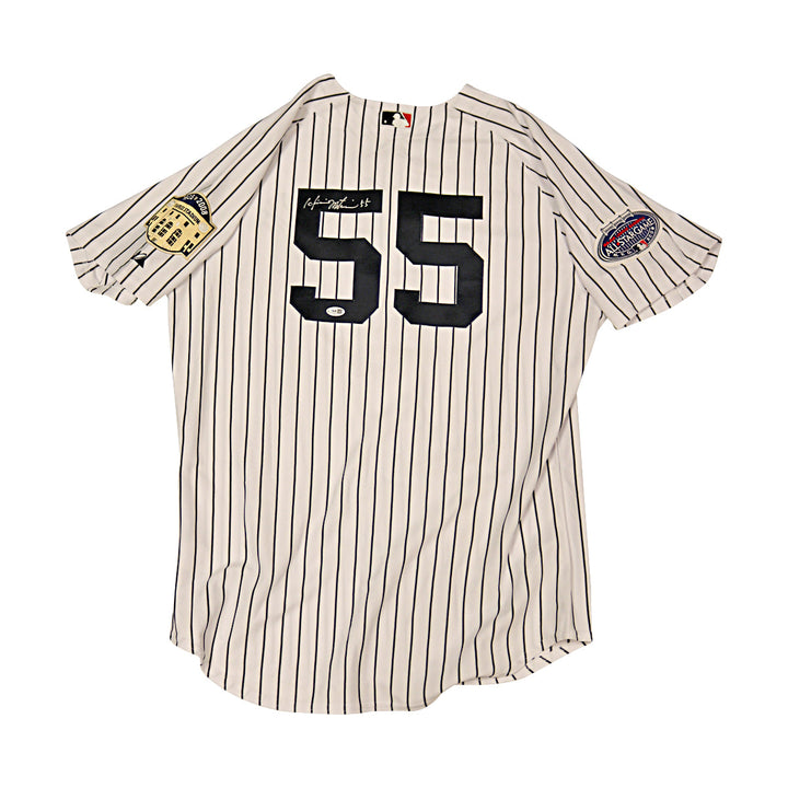 Hideki Matsui Yankees Autographed Signed Majestic Authentic 2008 Jersey JSA